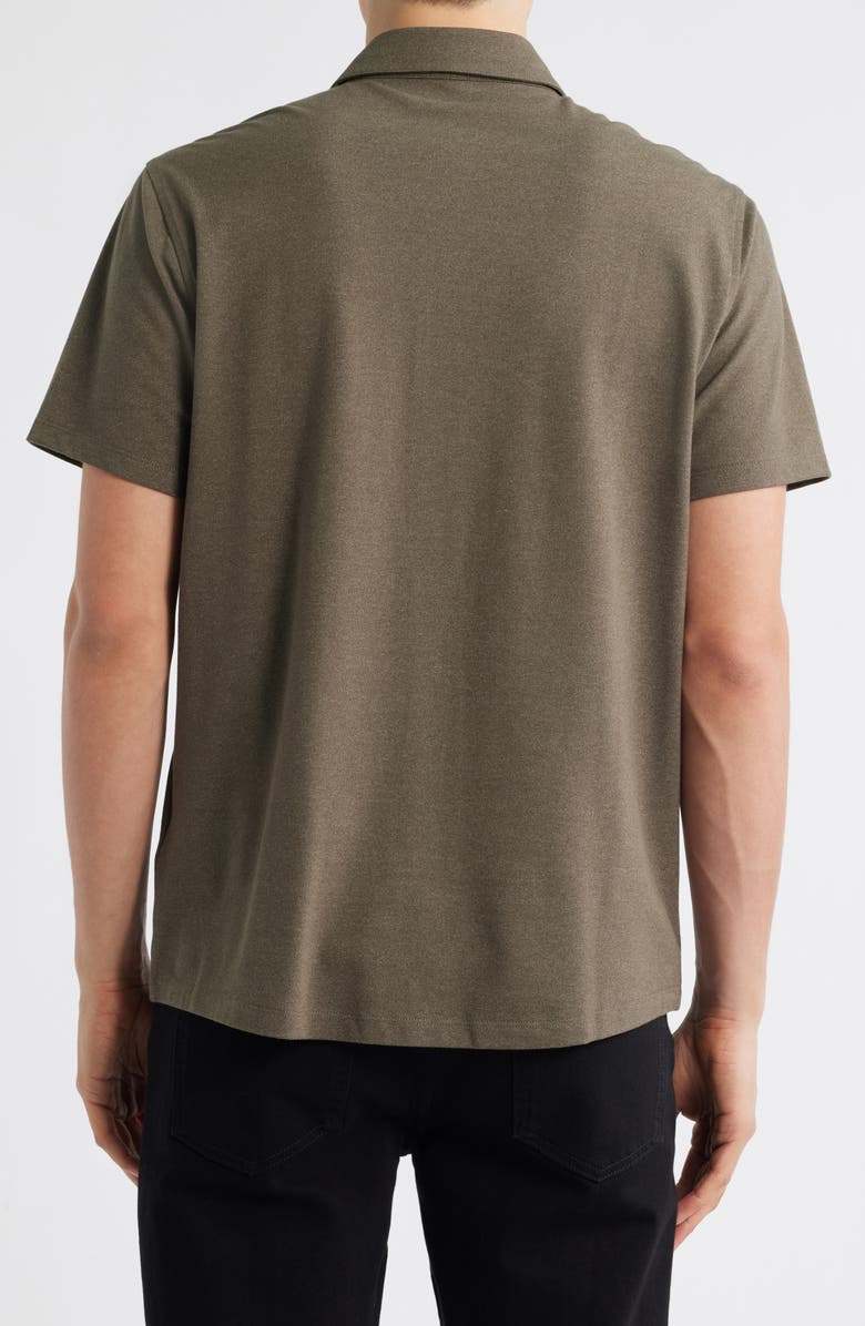 Robert Barakett Harker Short Sleeve Knit Button-Up Shirt, Alternate, color, 