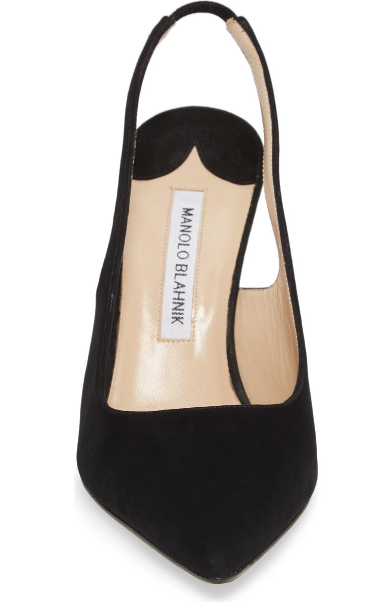 Manolo Blahnik Allura Slingback Pointed Toe Pump, Alternate, color,