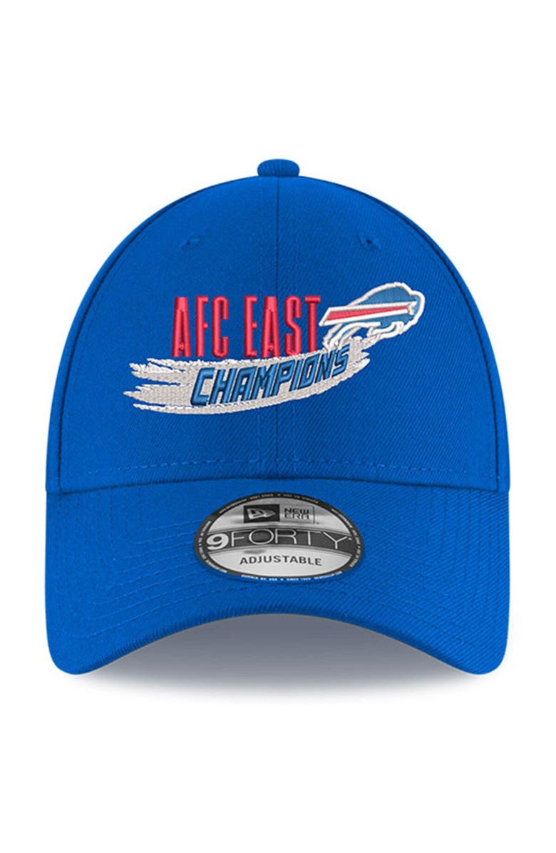 New Era Men's New Era Royal Buffalo Bills 2022 AFC East Division Champions 9FORTY Adjustable Hat, Alternate, color, 