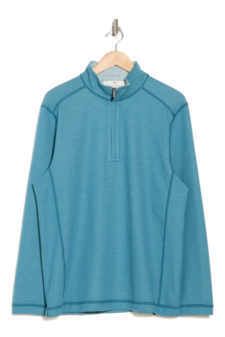 Switch It Up Reversible Quarter Zip Sweatshirt, Alternate, color, SUMMER NIGHT