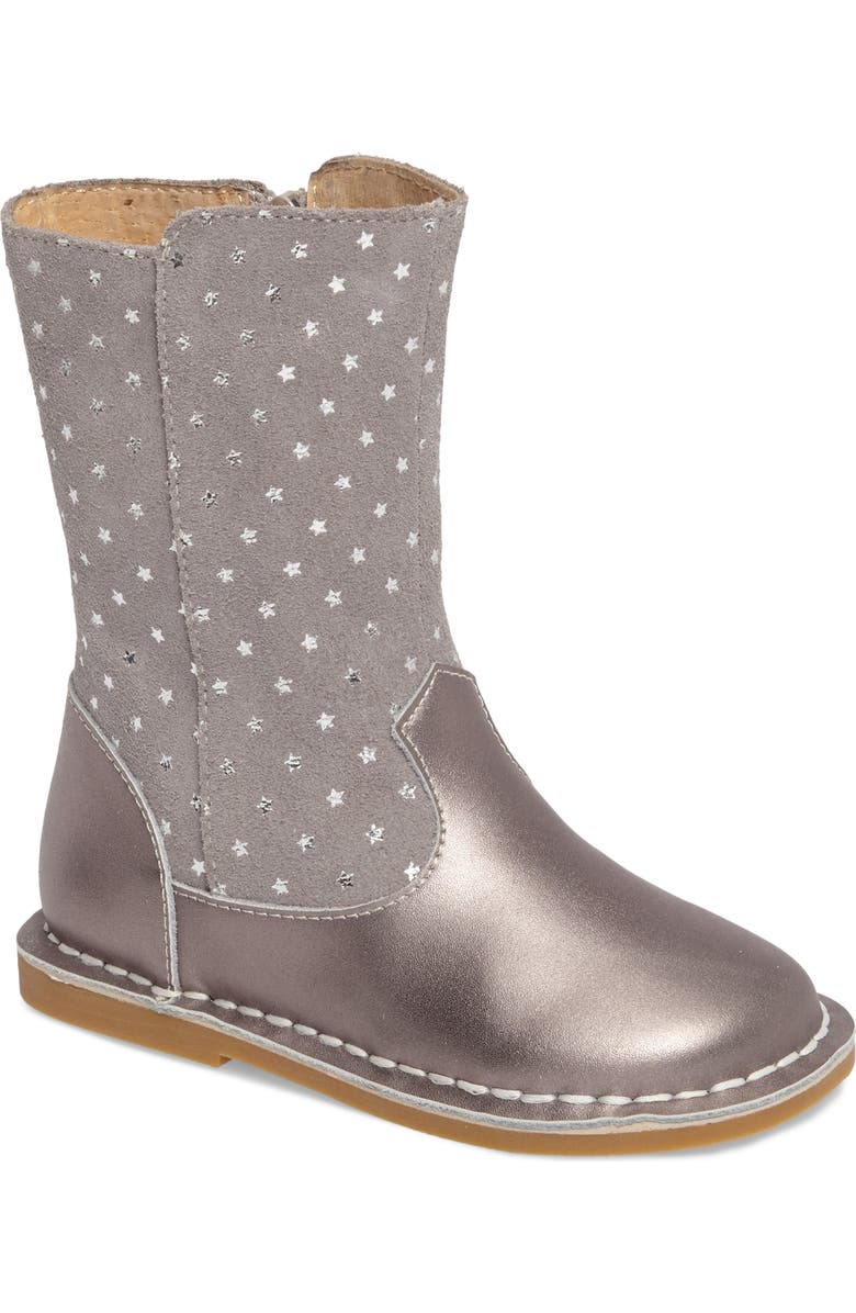 Livie & Luca Vega Metallic Star Bootie, Main, color,