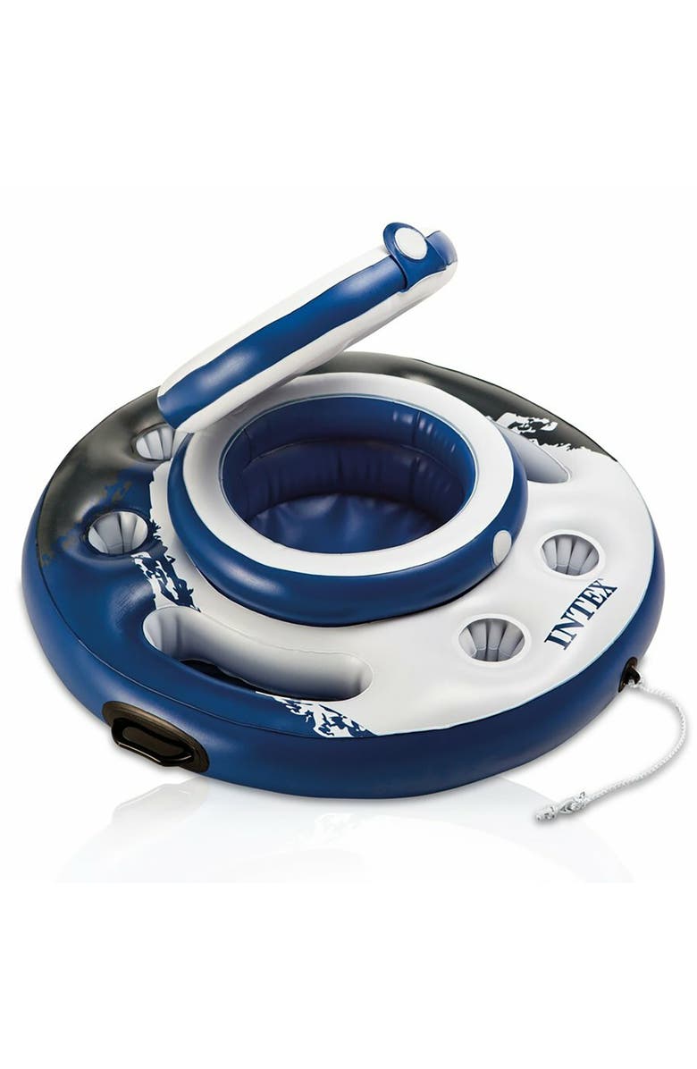 Intex Mega Chill Inflatable Float For Water Use, Main, color, Blue