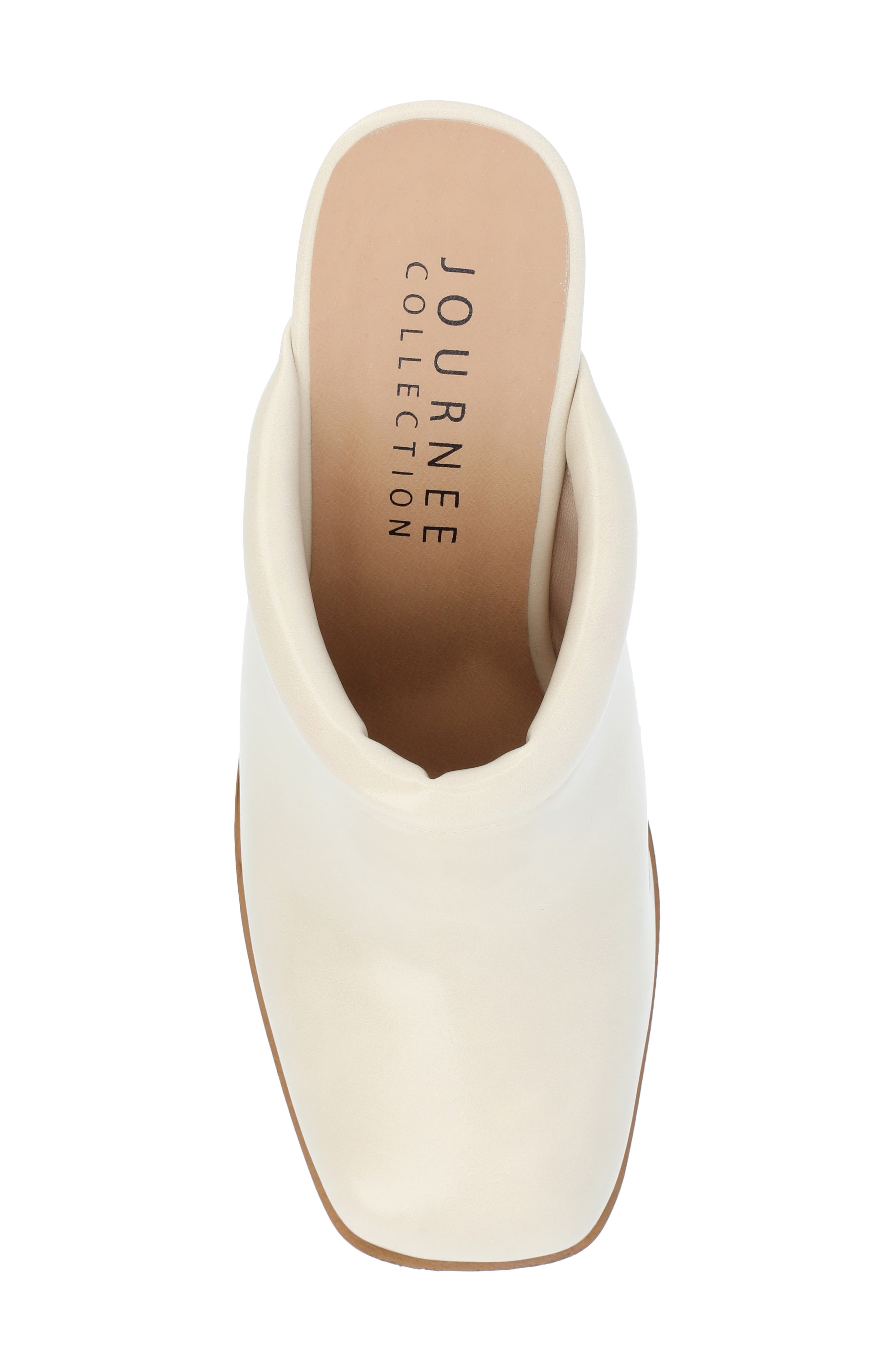 Izara Platform Mule, Alternate, color, BONE