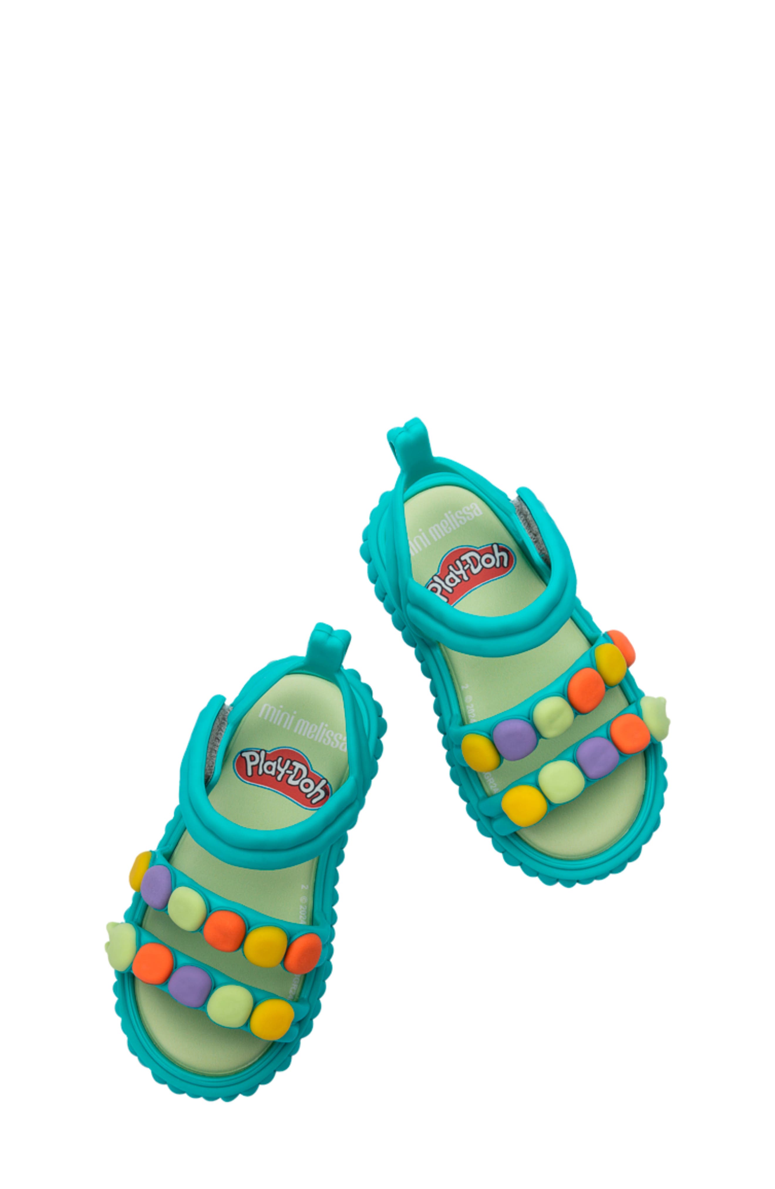 Mini Melissa Kids' Create Play Doh Sandal, Alternate, color, 