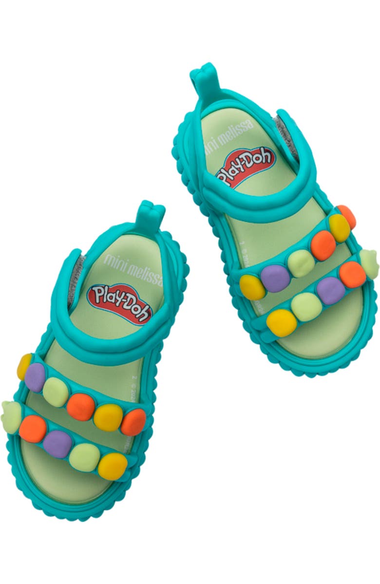 Mini Melissa Kids' Create Play Doh Sandal, Alternate, color,