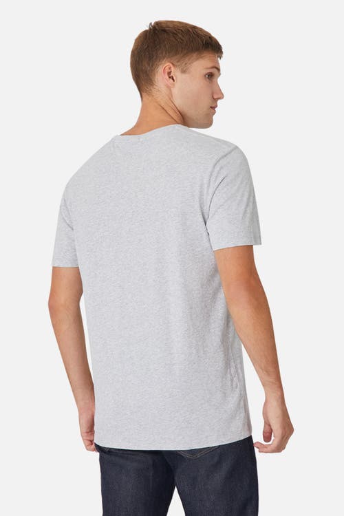 Industrie Australia The New Basic Crew Tee In New Grey Marle