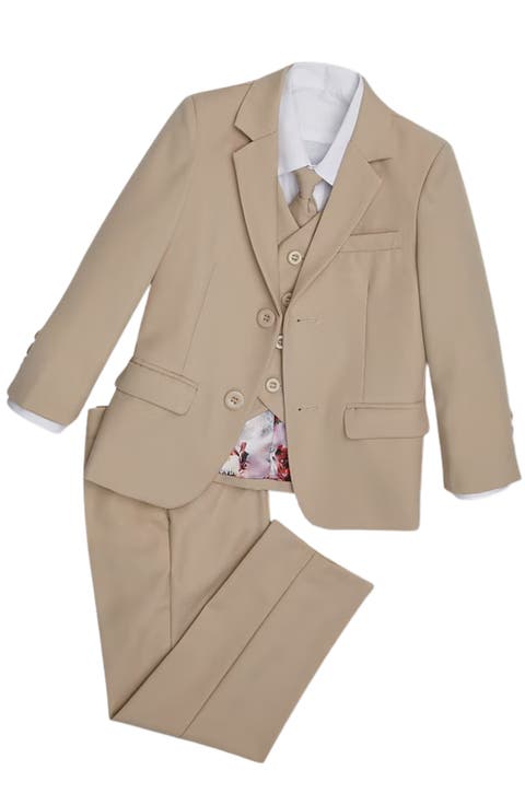 Kids' 007 5-Piece Slim Fit Suit