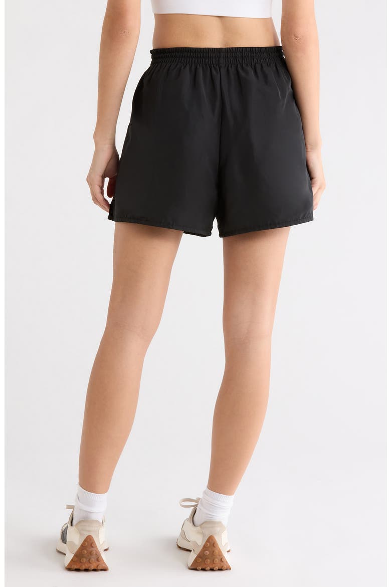 Year Soccer Shorts, Alternate, color, BLACK