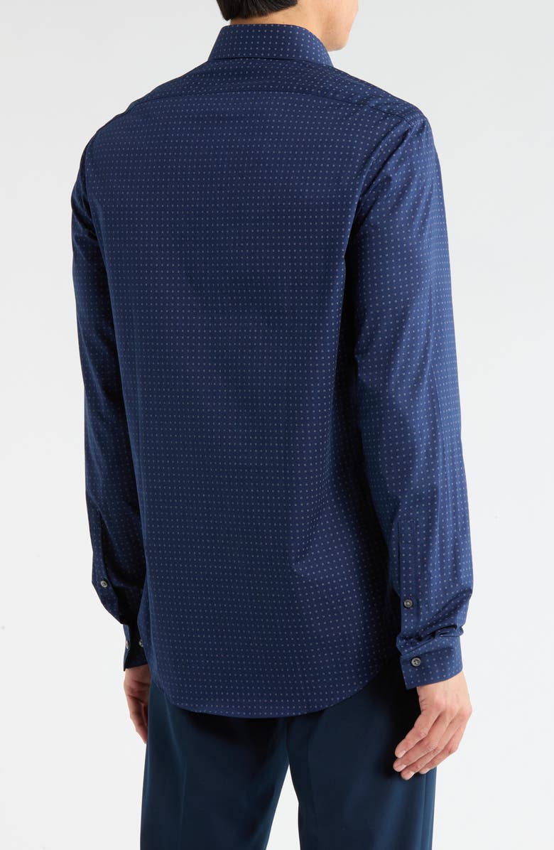 Calvin Klein Slim Fit Stretch Dress Shirt, Alternate, color, 