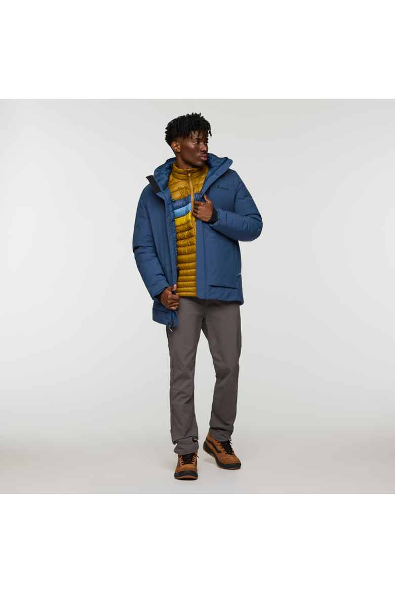 Calidez Down Parka - Men's, Alternate, color, Deep Sea
