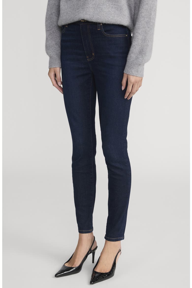 Le High Skinny Jeans, Alternate, color, FAIRWAY