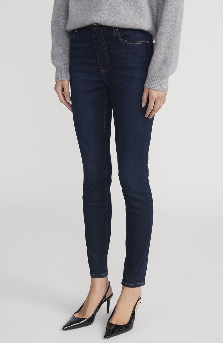 FRAME Le High Skinny Jeans, Alternate, color, Fairway