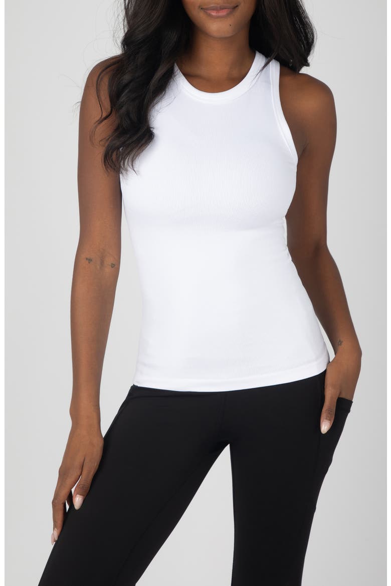 3-Pack Seamless Tank Tops, Alternate, color, WHITE/ WHITE/ WHITE
