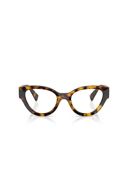 Miu Miu 52mm Phantos Optical Glasses In Brown