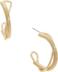 Juvell Twisted Hoop Earrings