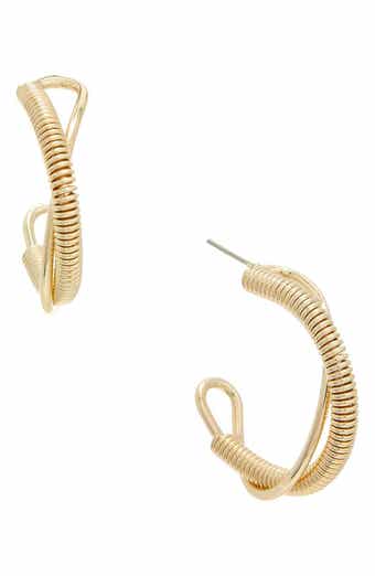 Juvell Twisted Hoop Earrings