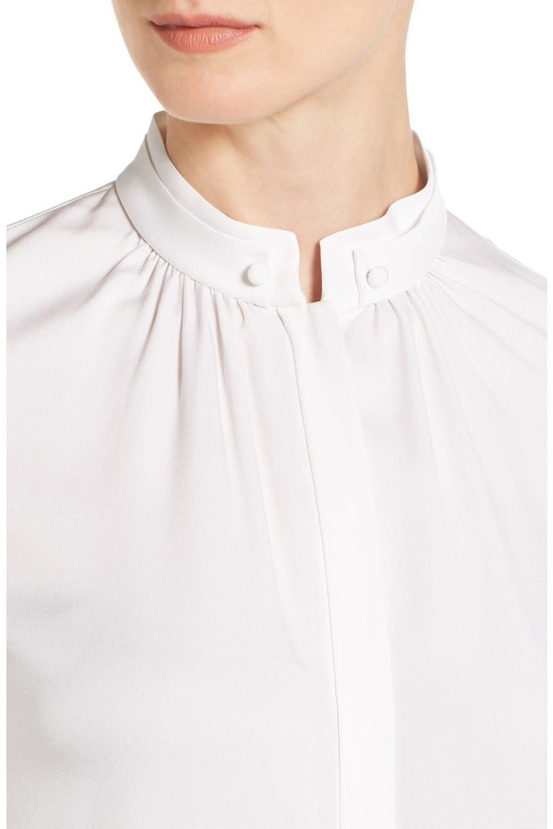 'Blusil' Stretch Silk Blouse, Alternate, color, SHEER PINK