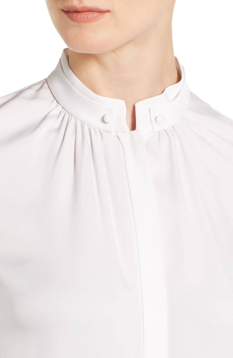 BOSS 'Blusil' Stretch Silk Blouse, Alternate, color, 