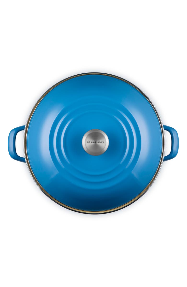 Le Creuset Blue Crab Stockpot, Alternate, color,