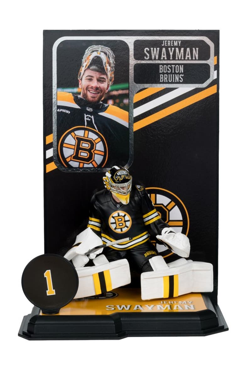 Jeremy Swayman (Boston Bruins) McFarlane NHL 7" Figure, Main, color, Multi-Color