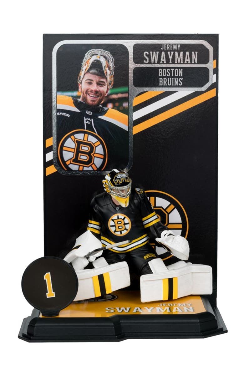 McFarlane Jeremy Swayman (Boston Bruins) McFarlane NHL 7" Figure, Main, color, Multi-Color