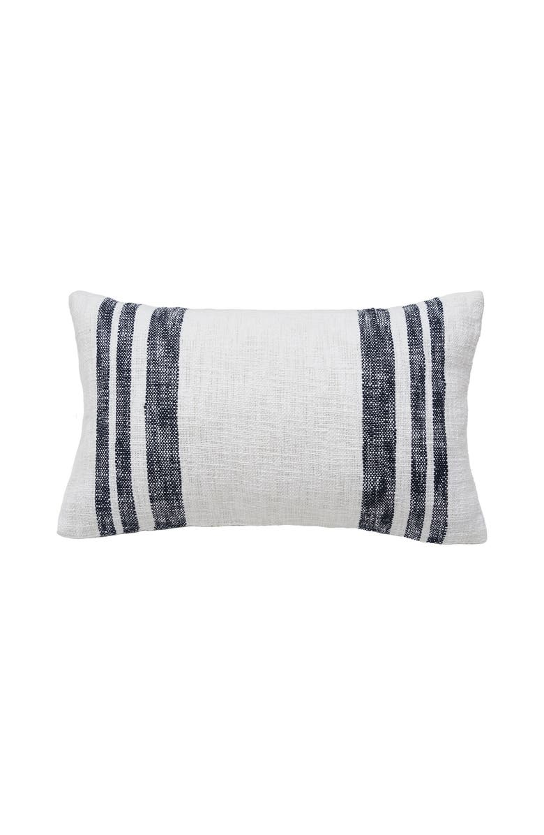 carol
frank Morgan Striped Throw Pillow, Main, color, Black