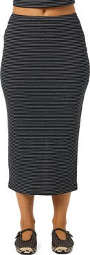 O'Neill Kavali Stripe Midi Skirt