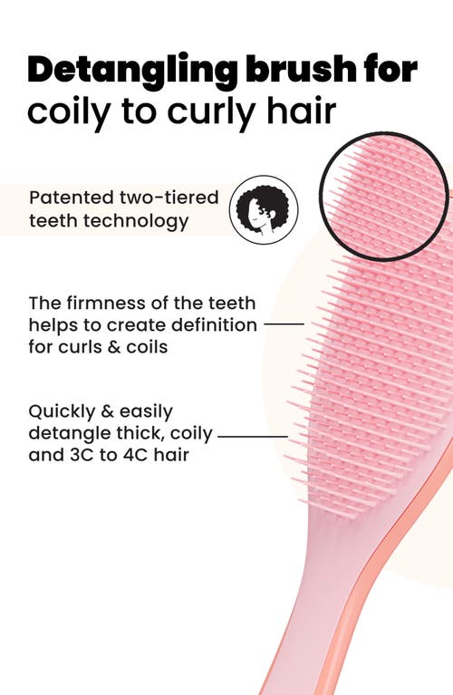 Tangle Teezer Ultimate Detangler Hairbrush For Curly To Coily