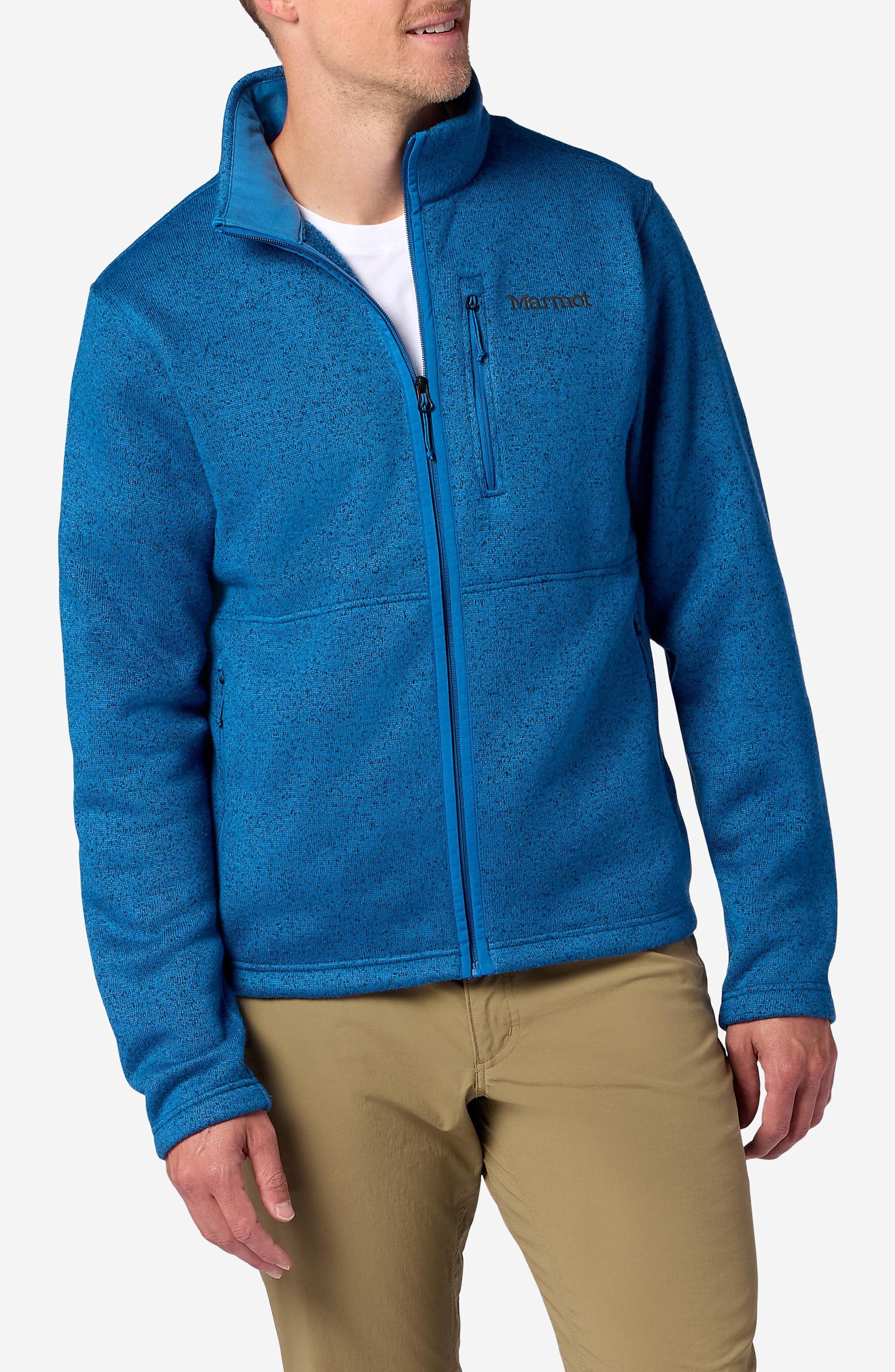 Drop Line Heathered Fleece Jacket - image 3