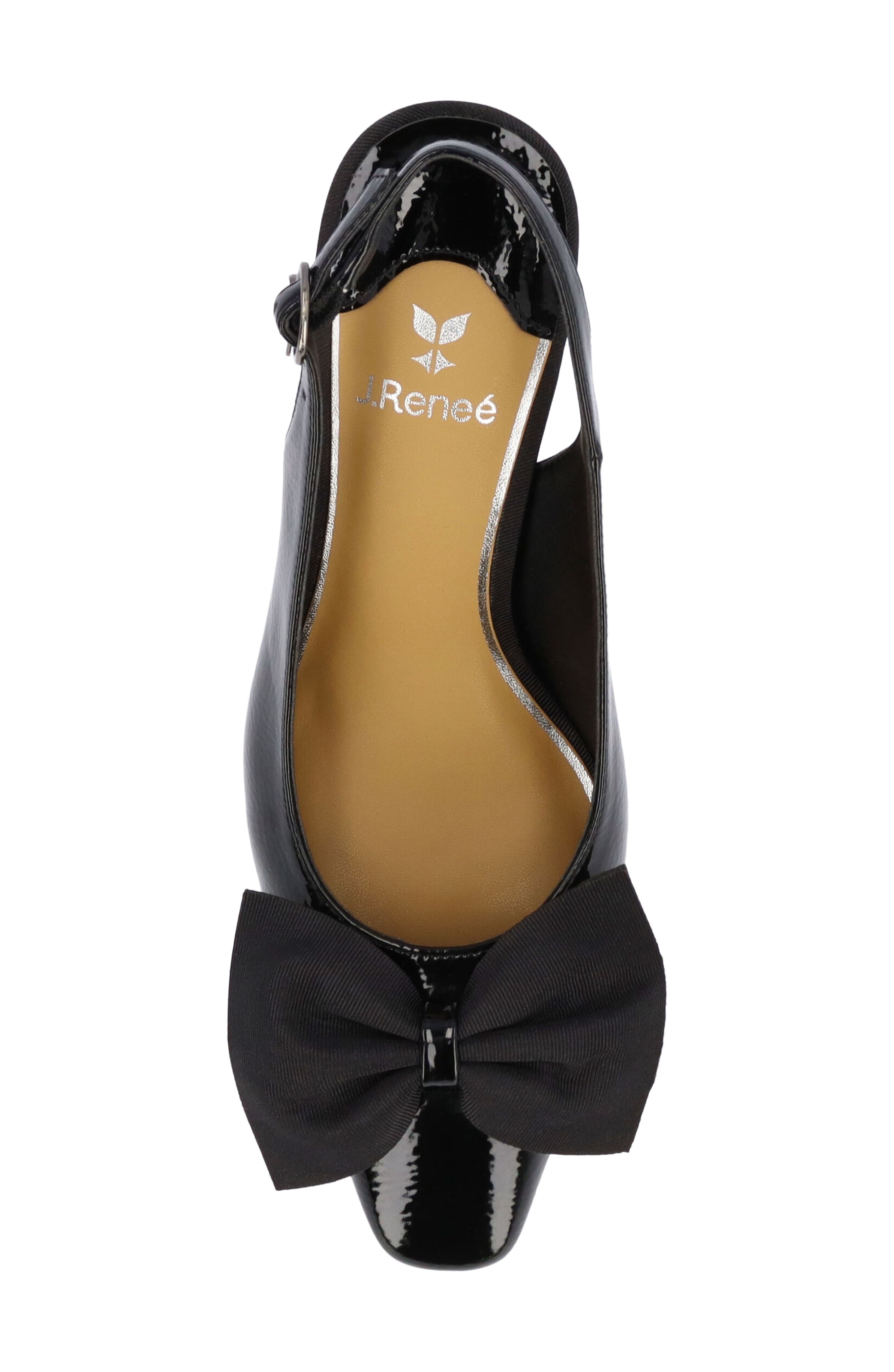 J. Reneé Harlan Slingback Pump, Alternate, color, Black