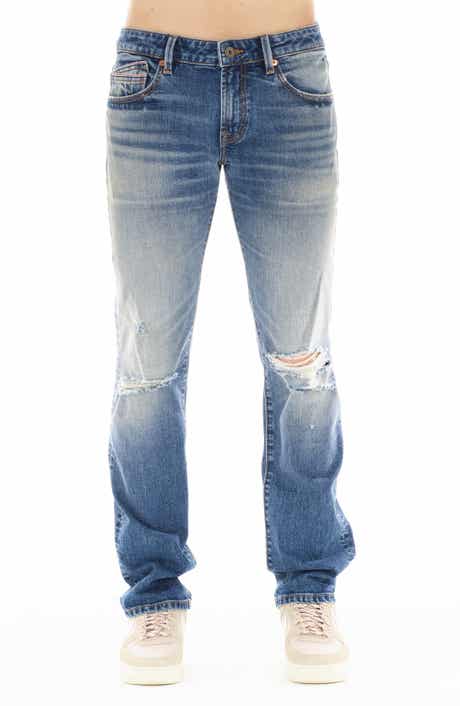 Cult of Individuality Greaser Distressed Straight Leg Jeans