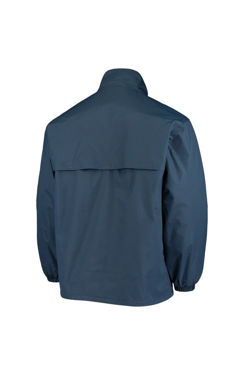 DUNBROOKE Men's Dunbrooke Navy Tennessee Titans Triumph Fleece Full-Zip Jacket, Alternate, color,