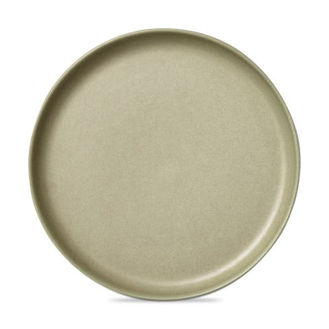 Logan Dinner Plate Stoneware Dishwasher Safe Sage Green