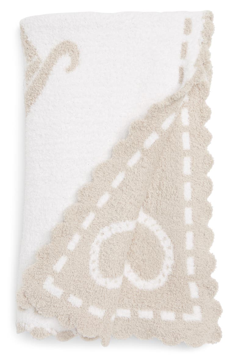 Receiving Blanket, Main, color, STONE/ WHITE CIRCLE