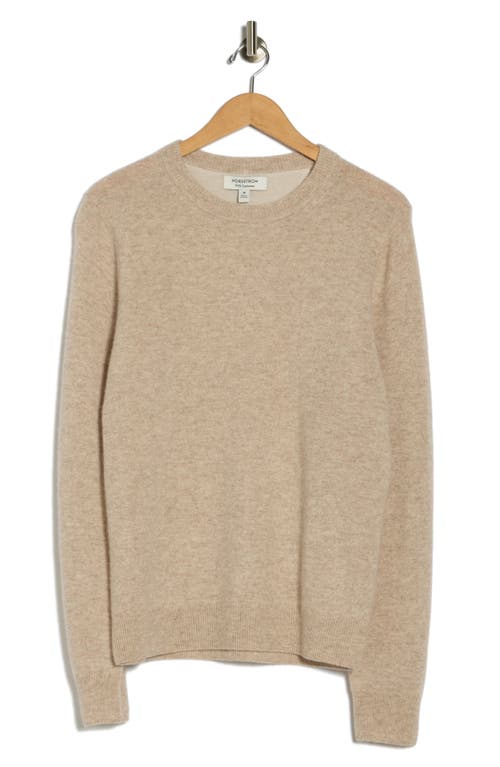 Nordstrom Cashmere Crewneck Sweater In White