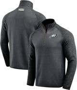 Darius Rucker Collection by Fanatics Men's Darius Rucker Collection by Fanatics Black Philadelphia Eagles Tonal Quarter-Zip Jacket