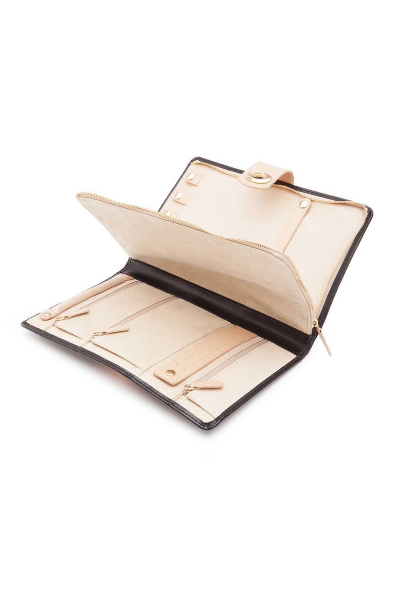 'Chloe' Jewelry Portfolio, Alternate, color, BLACK