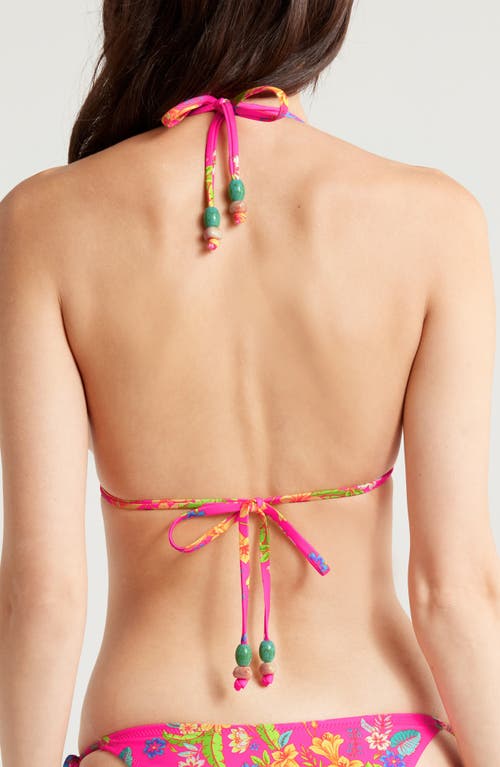 Kulani Kinis Ring Halter Bikini Top In Viva Vacation
