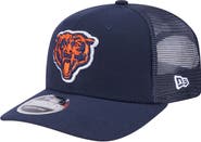 New Era Men's New Era Navy Chicago Bears Main Trucker 9SEVENTY Stretch-Snap Hat