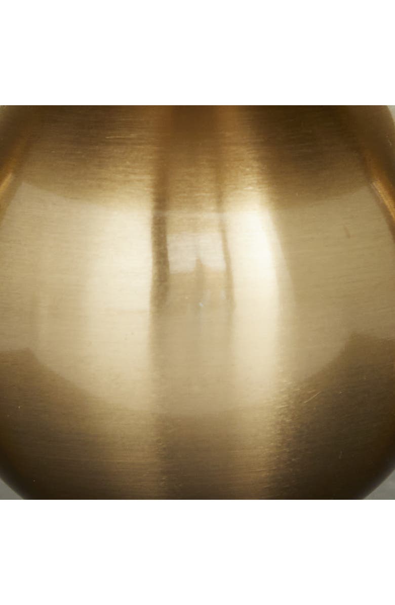 COSMO BY COSMOPOLITAN Gold Metal Hurricane Table Lamp, Alternate, color, Gold