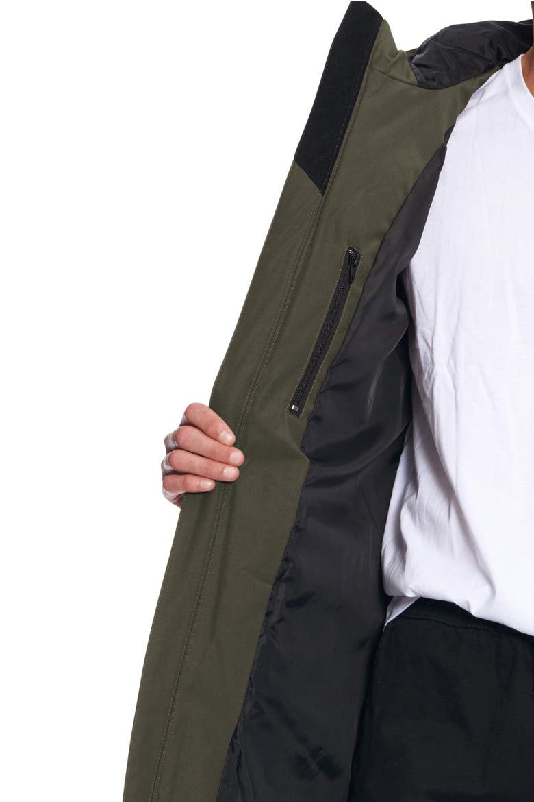 JASPER - Vegan Down Winter Puffer Coat, Alternate, color, OLIVE