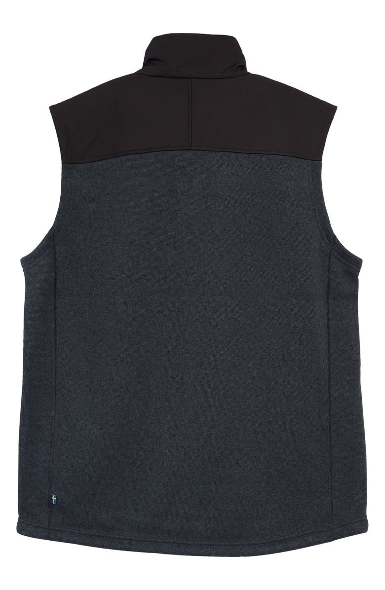 Fjällräven Buck Fleece Zip Vest, Alternate, color, 