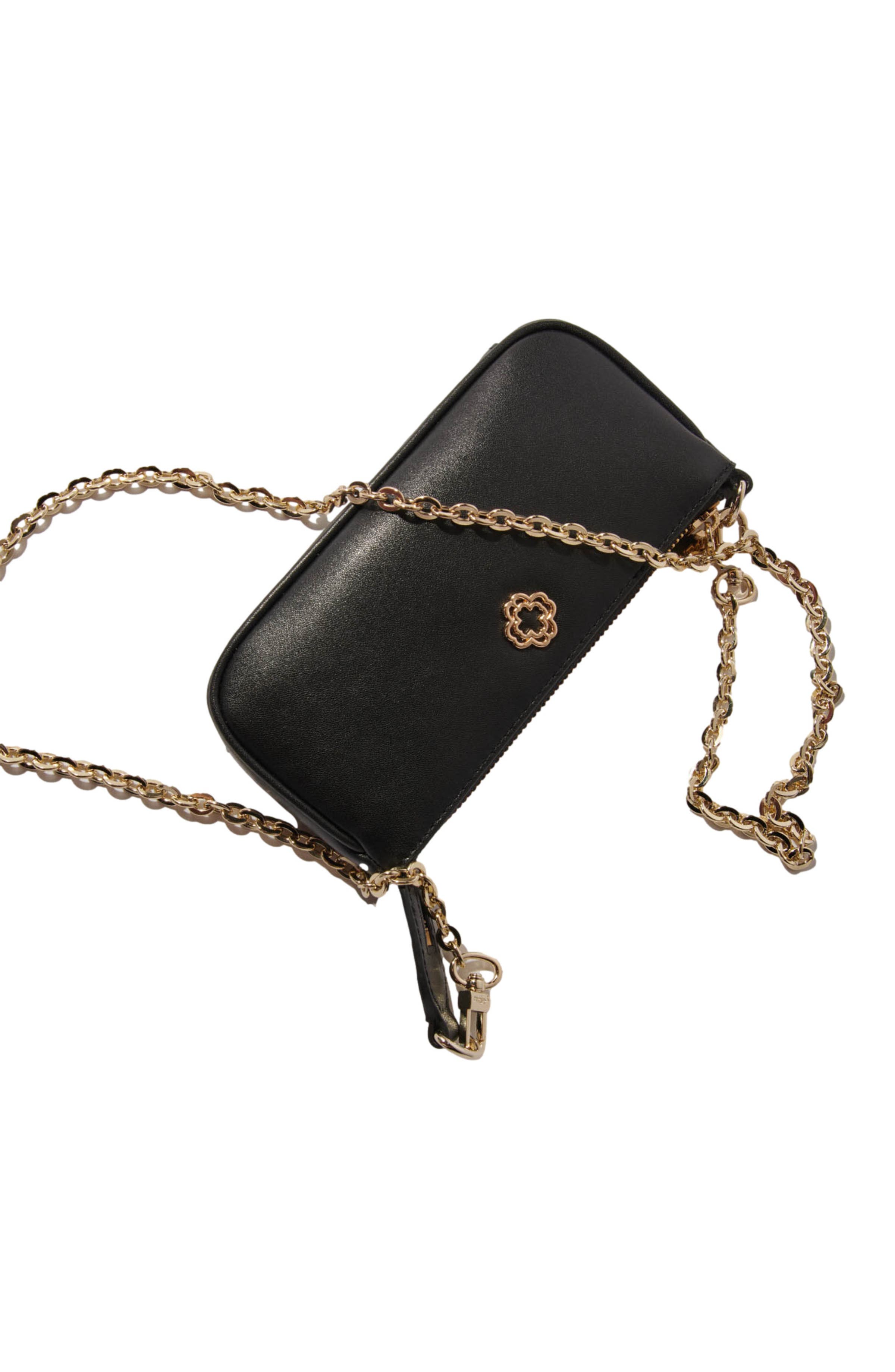 maje Small tweed pouch, Alternate, color, 