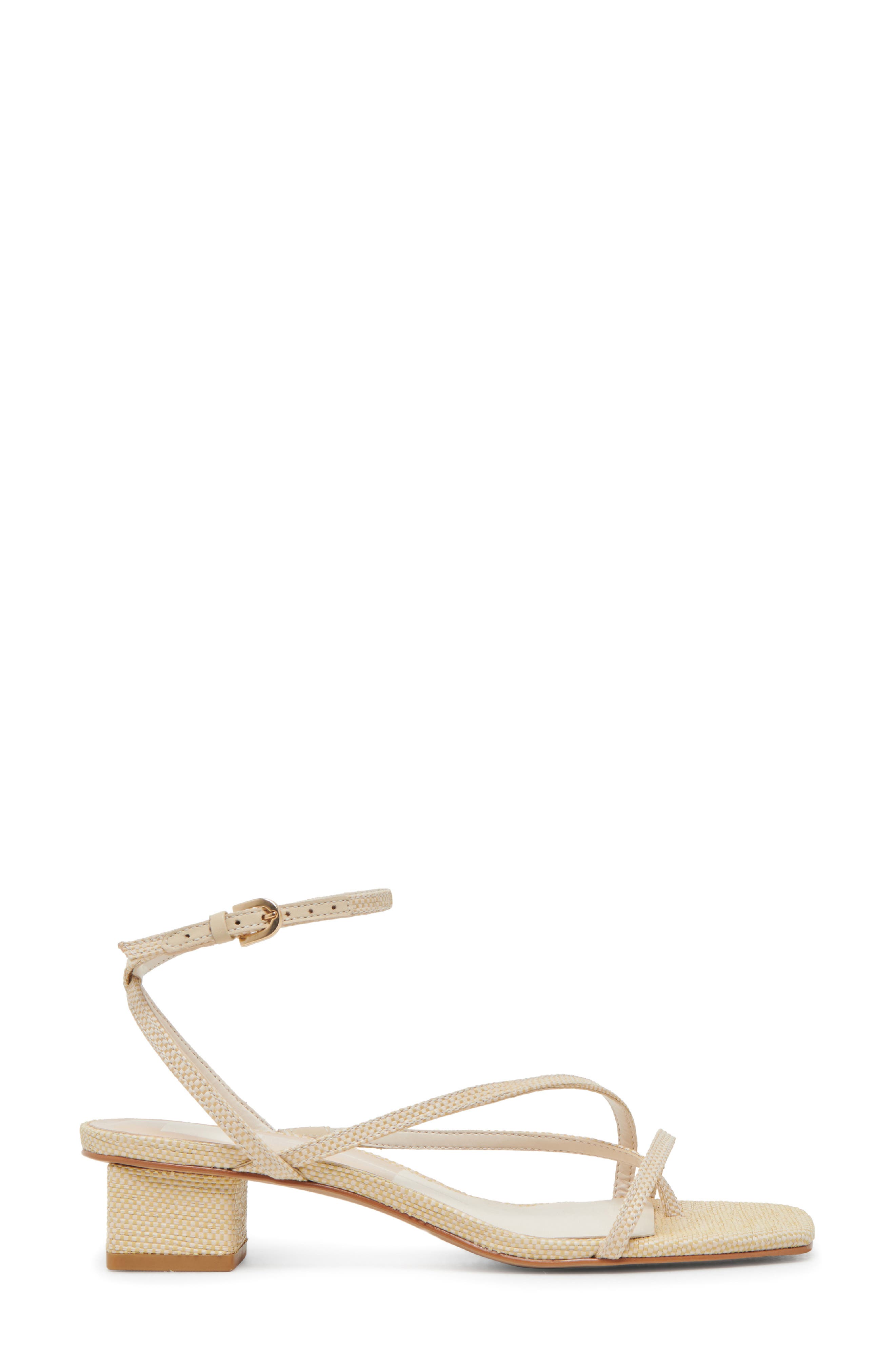 Karlos Ankle Strap Sandal, Alternate, color, NATURAL LEATHER