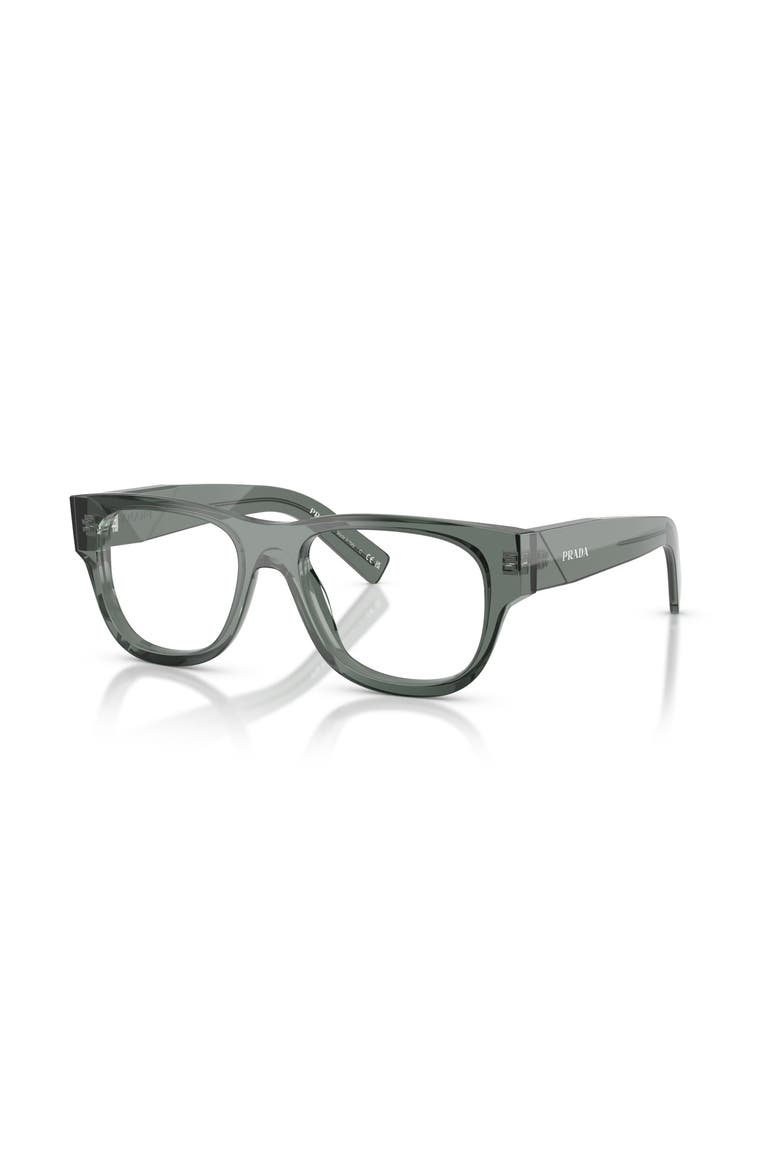 51mm Square optical glasses, Main, color, Grey