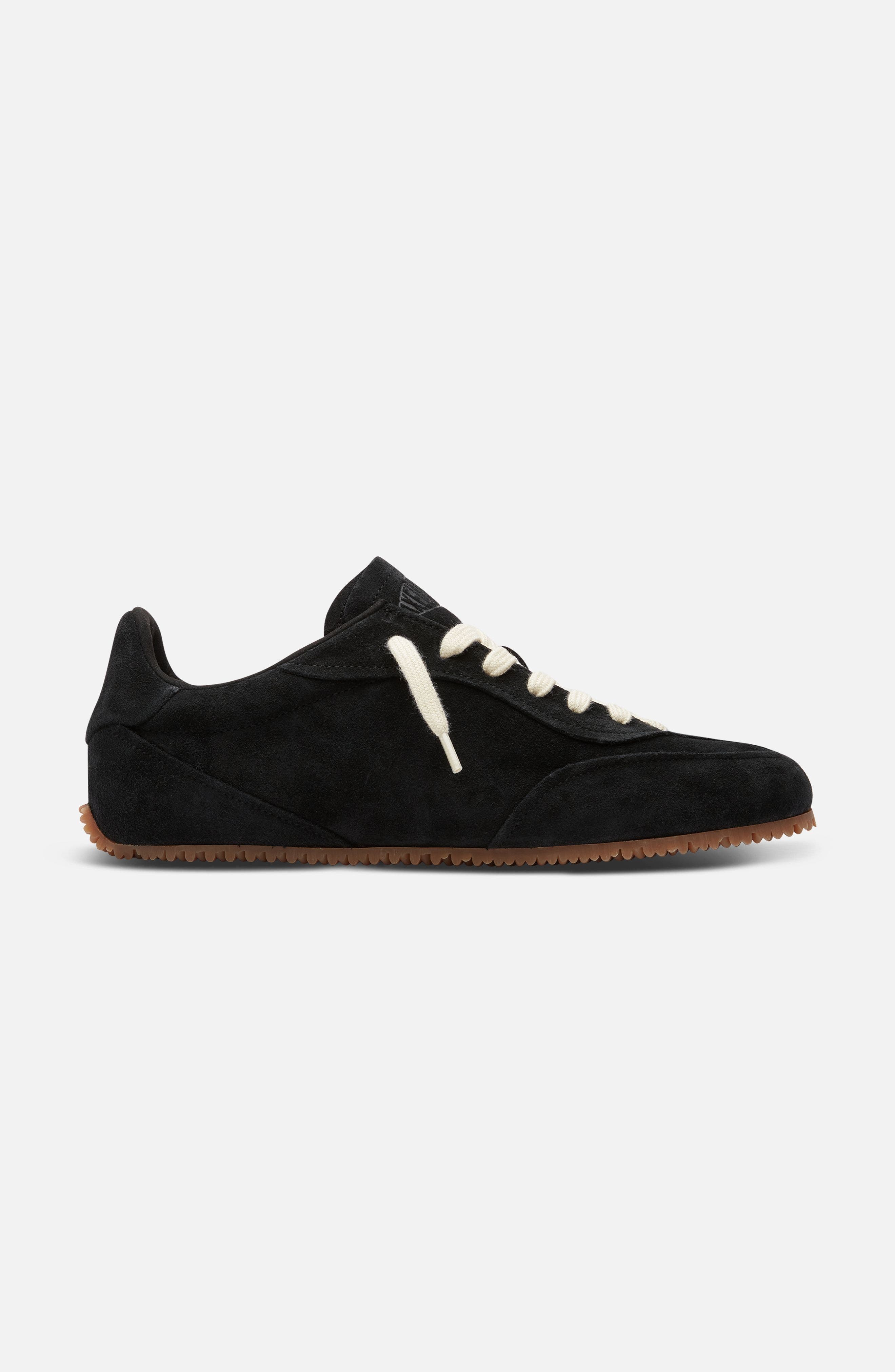 Axel Arigato Daze Suede Runner - Women's, Alternate, color, Black/Gum