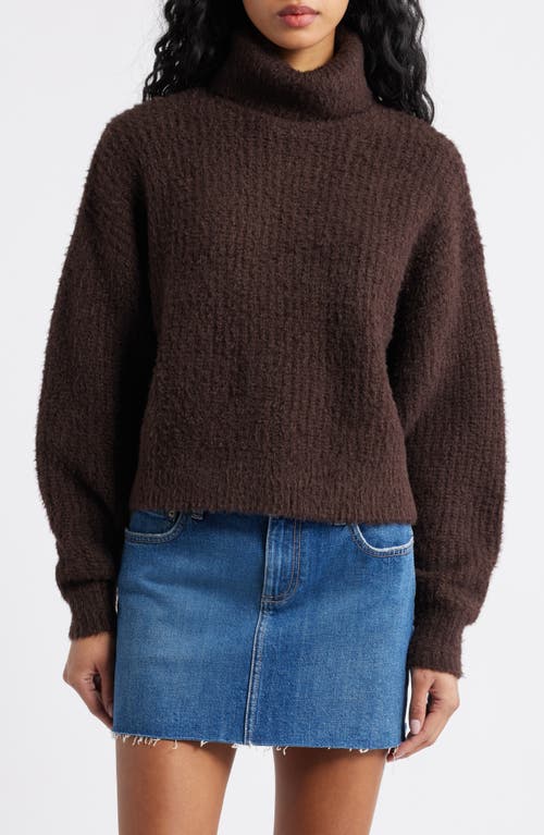 Bp. Fuzzy Turtleneck Sweater In Multi