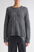 Max Mara Cabaret Oversize Cotton & Alpaca Blend Sweater