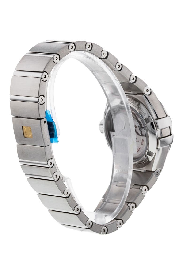 Omega Preowned 2019 Constellation Automatic Bracelet Watch, 27mm, Alternate, color, SILVER