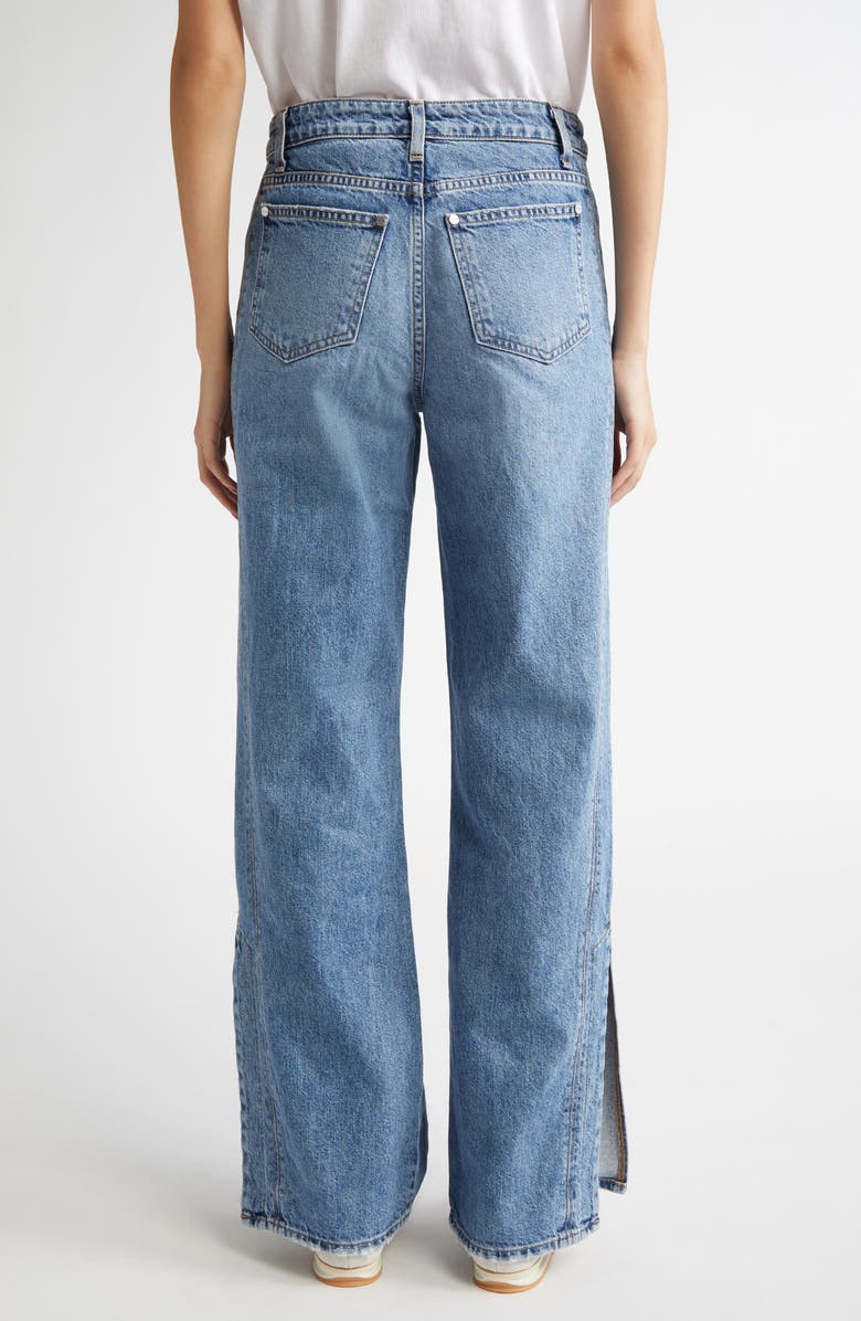 TWP Tangled Up In Blue Wide Leg Jeans, Alternate, color, Vintage Wash